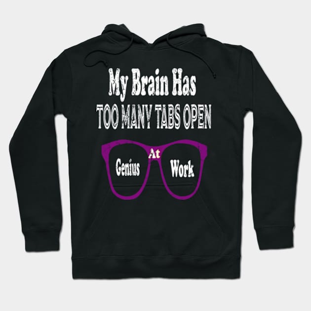 too many tabs open Hoodie by prstyoindra